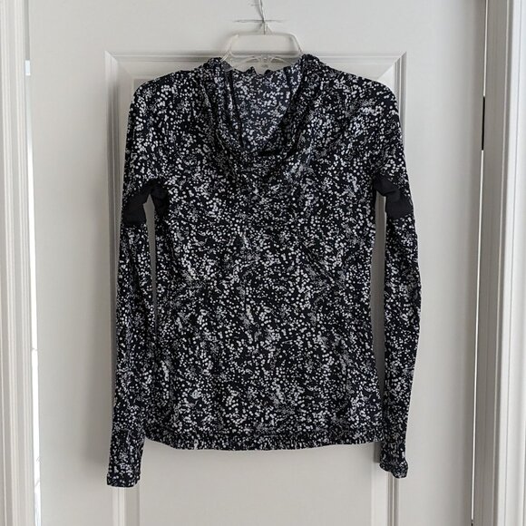 Lululemon Water Bound Hoodie, Chirasu Black White, 6 - Picture 6 of 8